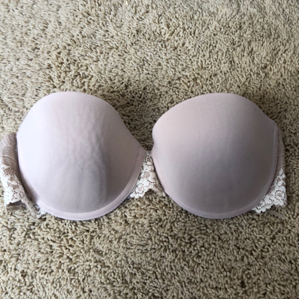 Nude Strapless Bra